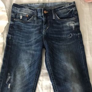 H&M boyfriend low waist tapered leg jean